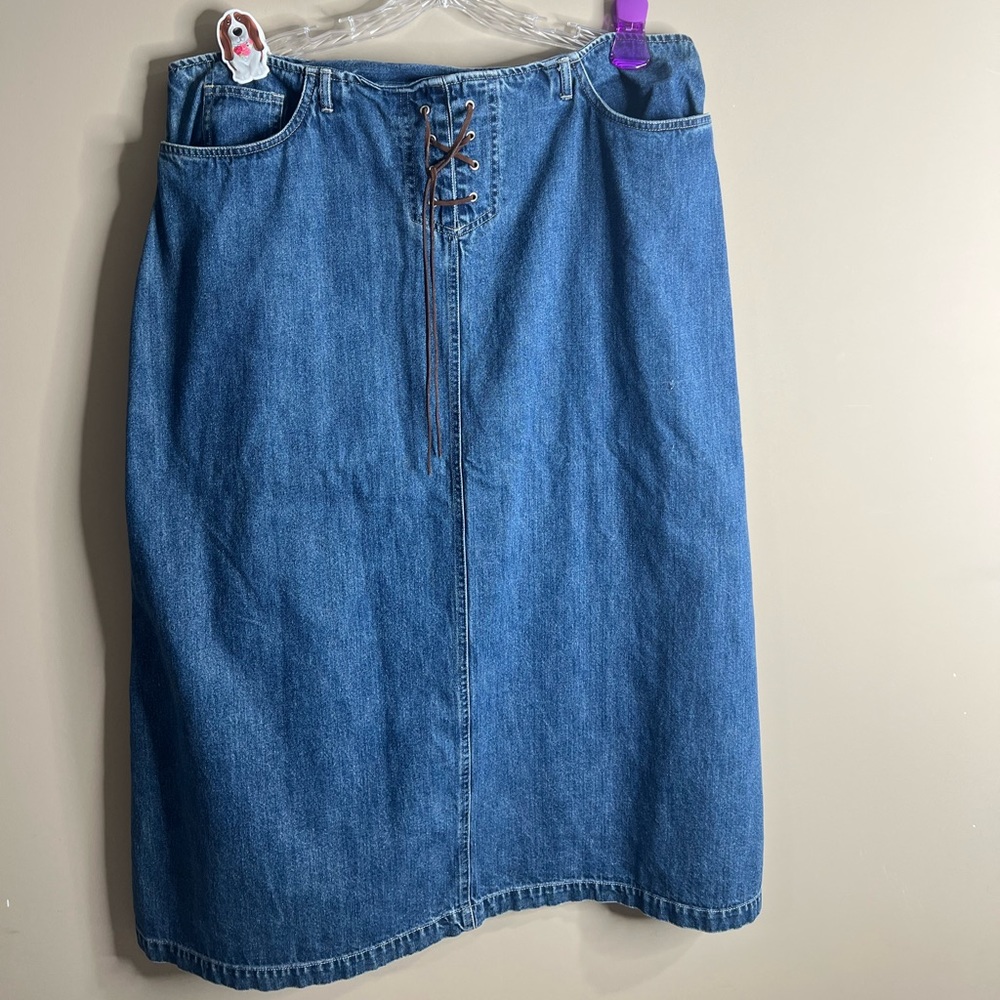 Ty Original Wear long denim skirt 20W